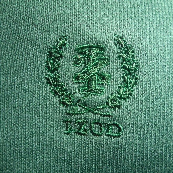 NWT Izod Green zip front Size L Pullover Shirt - Picture 3 of 7